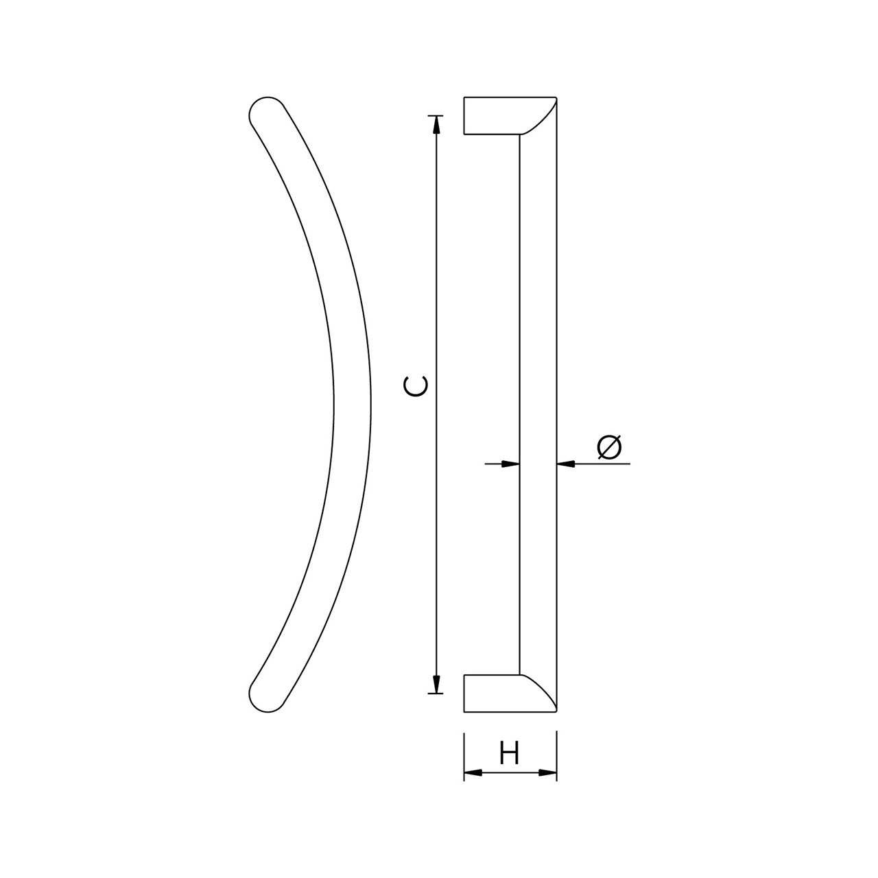 Image: c11ac-pull-handle_model-no--aap219-linedrawing.jpg