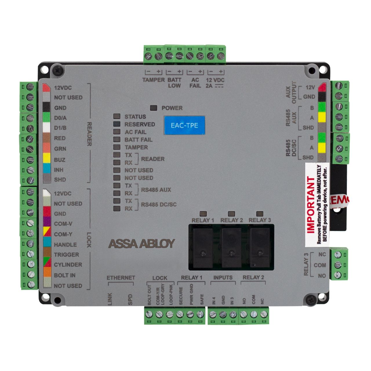 Distributed controller with ABLOY Electric Lock support (EAC-TPE)