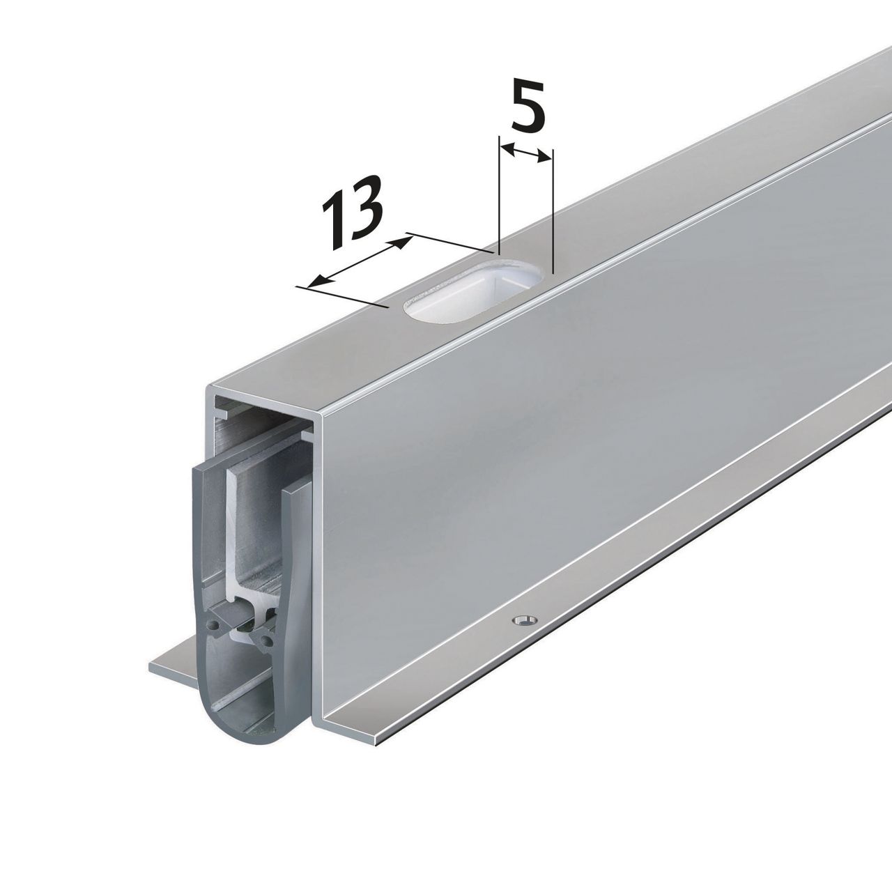 Planet FT with ­Planet ­drill hole 5 x 13 mm for ­flush bolt