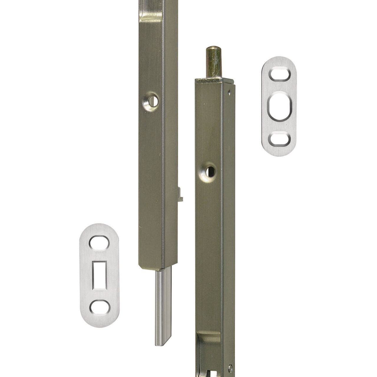 Planet KR flush bol incl. strike plate