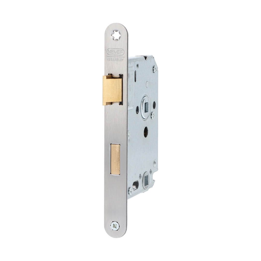 Nemef badkamer/WC slot 1264/17 63mm met RVS voorplaat