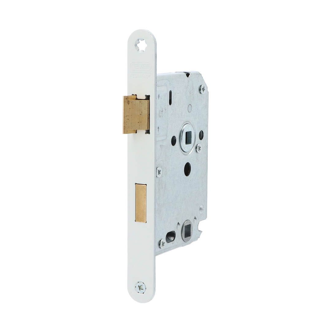 Nemef badkamer/WC slot 1264/4 63mm met wit gelakte voorplaat