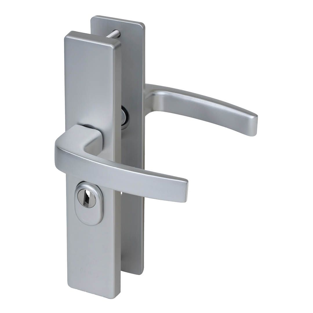 Nemef Veiligheidsbeslag langschild kruk/kruk 3417-II 55mm anti-kerntrek