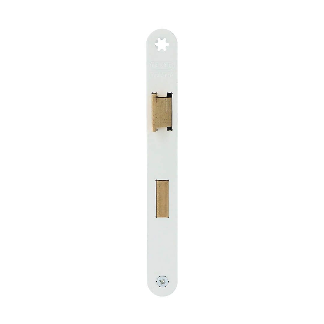 Nemef badkamer/WC slot 1264/4 63mm met wit gelakte voorplaat