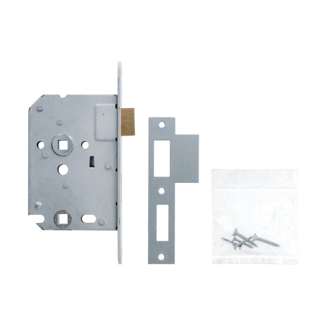 Nemef badkamer/WC slot 1264/4 63mm met wit gelakte voorplaat