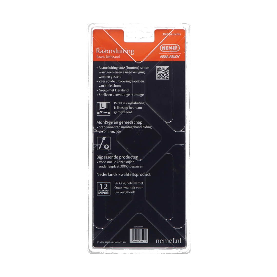 Nemef raamsluiting 38pk/4