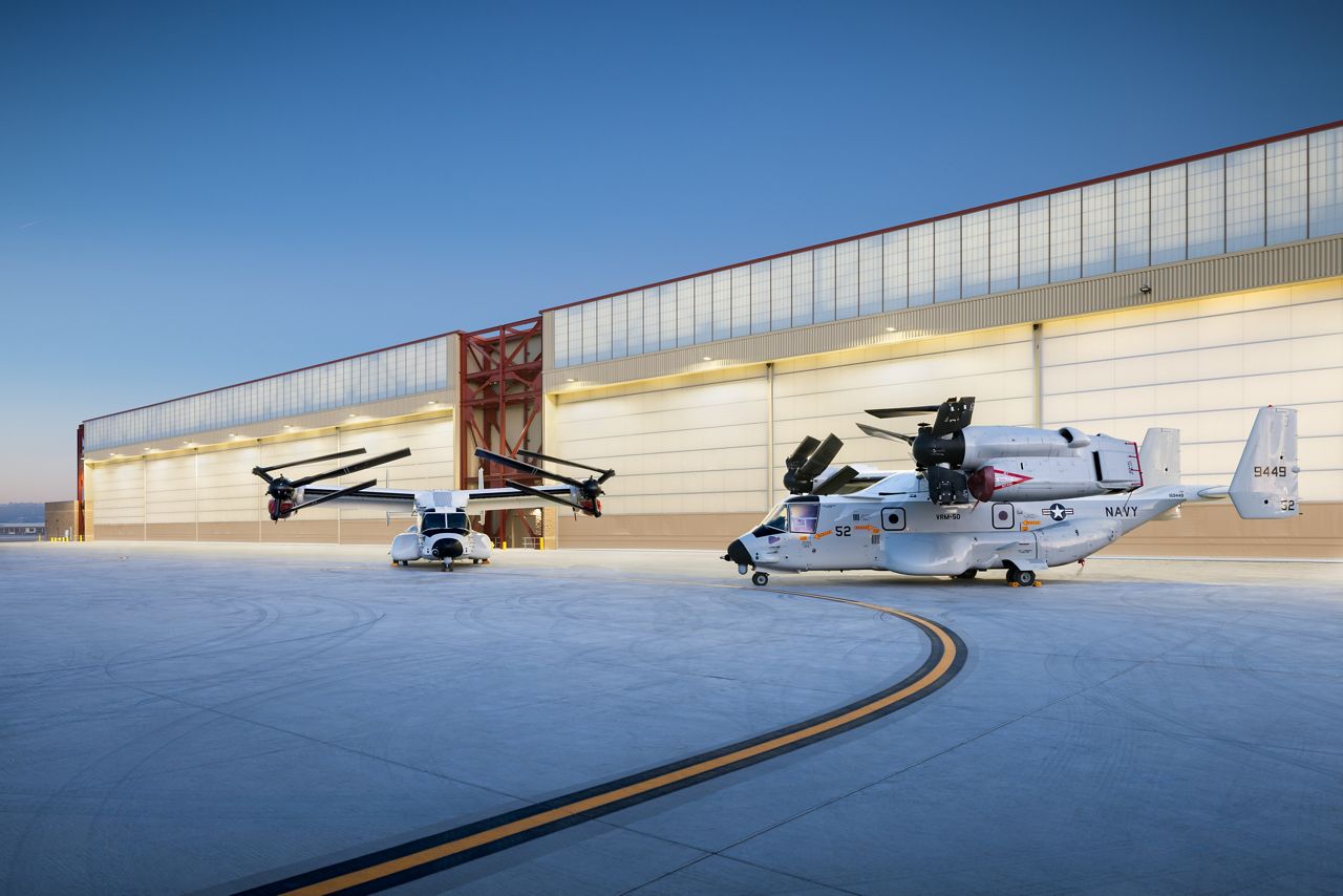 Military megadoor hangar