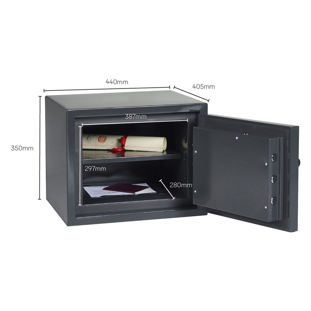 Image: EN Fire Safe Small - Dimensions