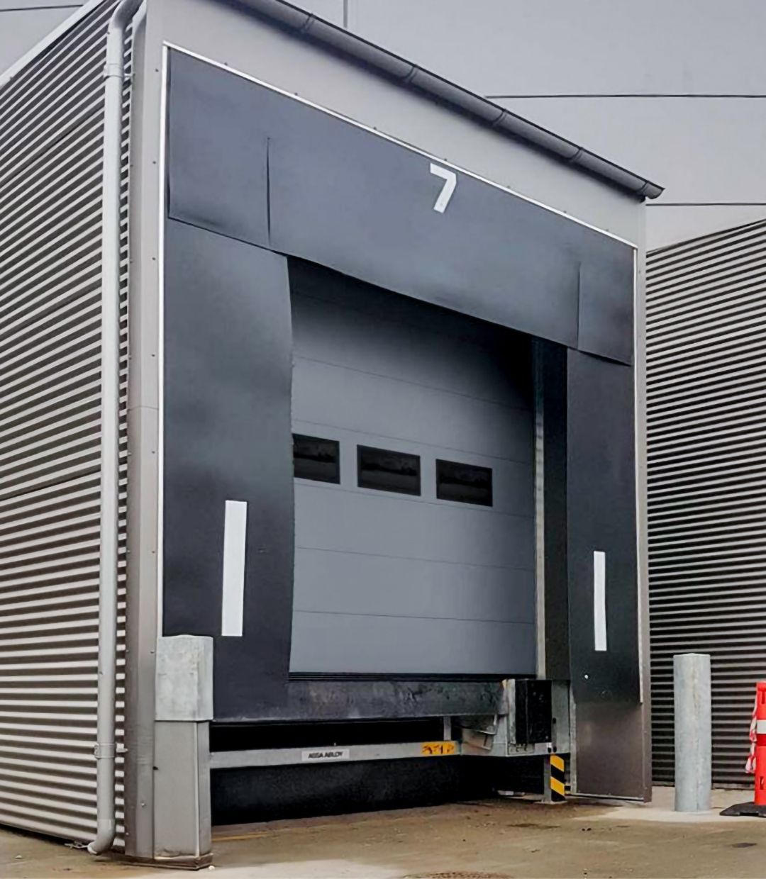 Image: ASSA ABLOY DS6060F view from outside