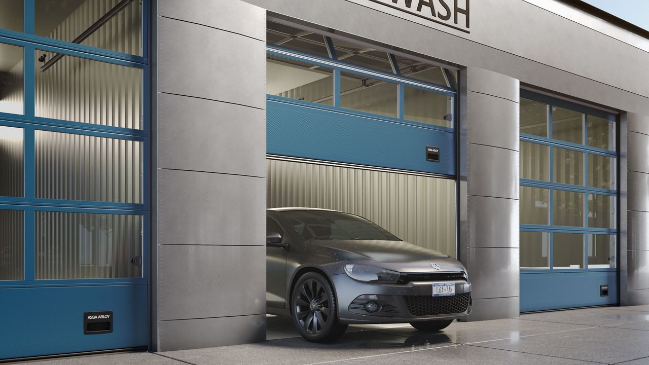 ASSA ABLOY OH1042D carwash facility