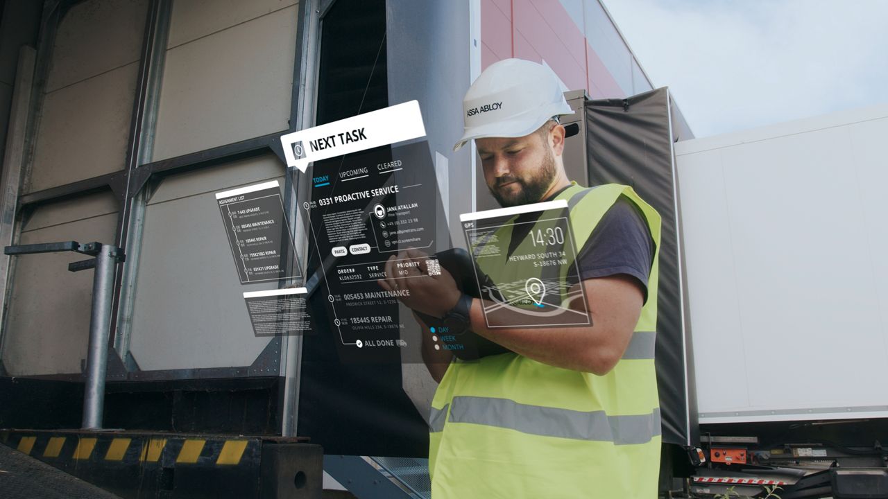 Efficiënte onderhoudsprocessen via het ASSA ABLOY Insight platform