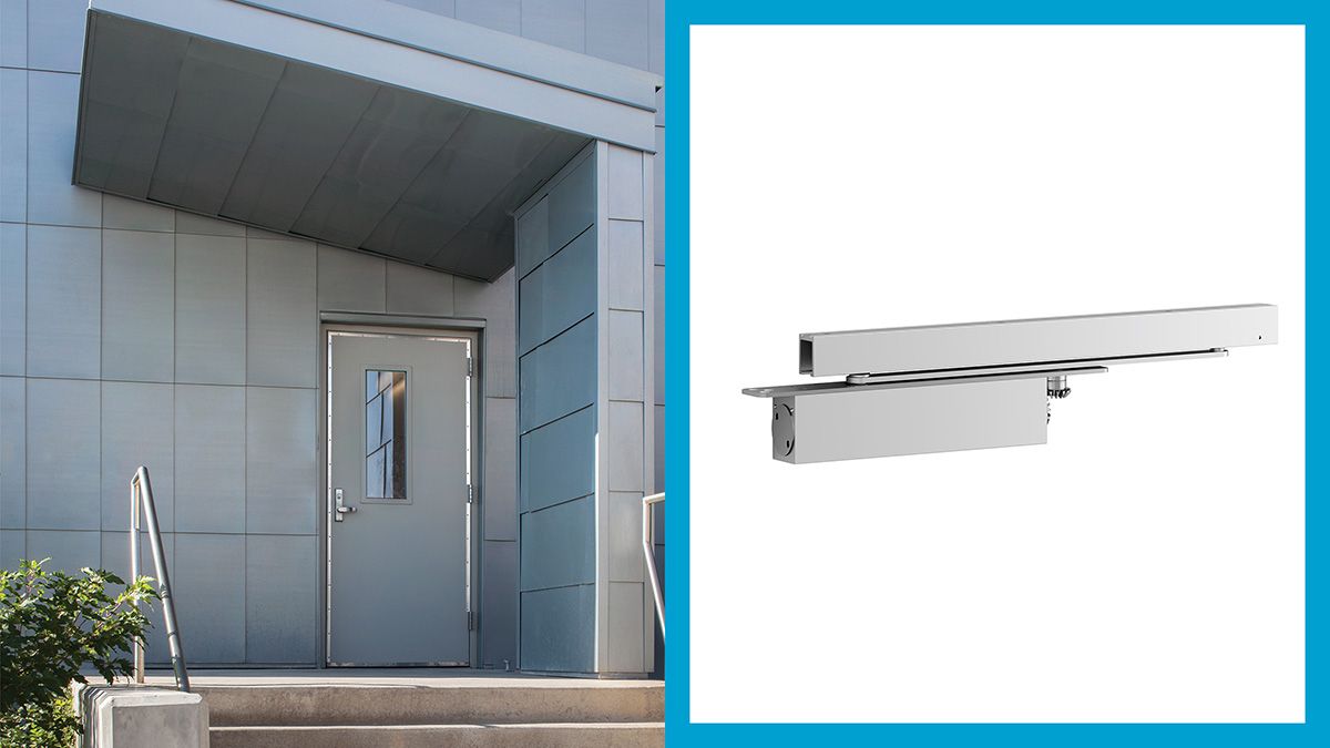 ASSA ABLOY Skjult komfortdørlukker