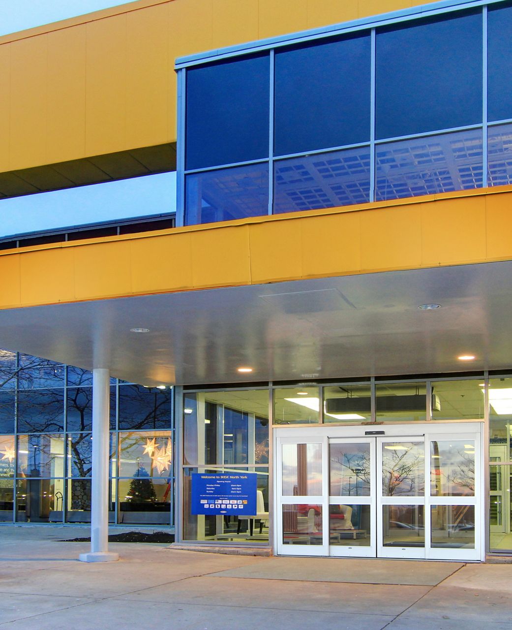 ASSA ABLOY SL500 Installed at the Main Entrance of an IKEA Store