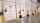 A line of loading dock doors inside of a warhouse