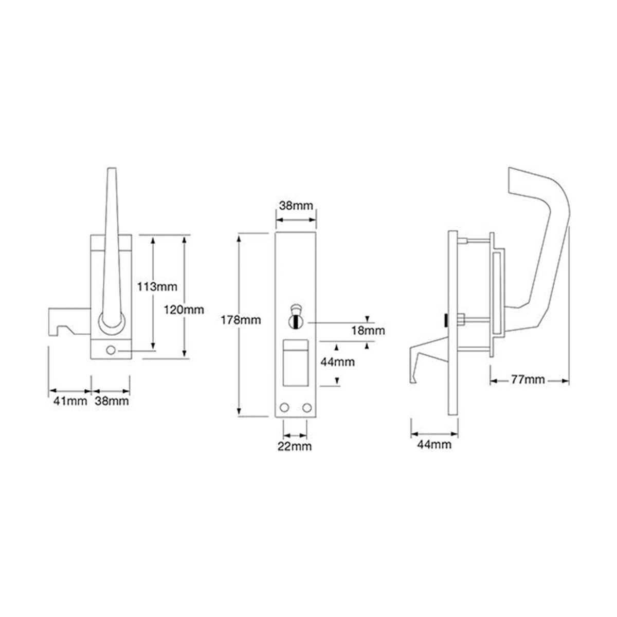 Image: Accessible Facility Indicator Bolt