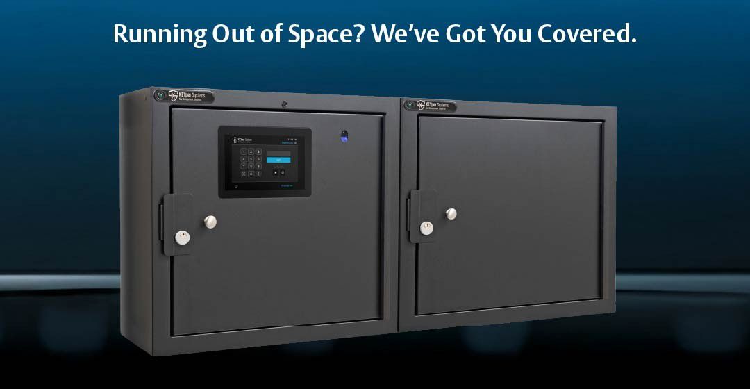Picture of small MX cabinet with same size add on. Running out of space? We've got you covered as the title