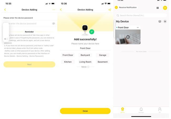 Getting Started with Yale View App | Support | Yale