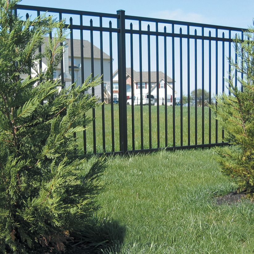 Jerith Aero aluminum fence in style #200