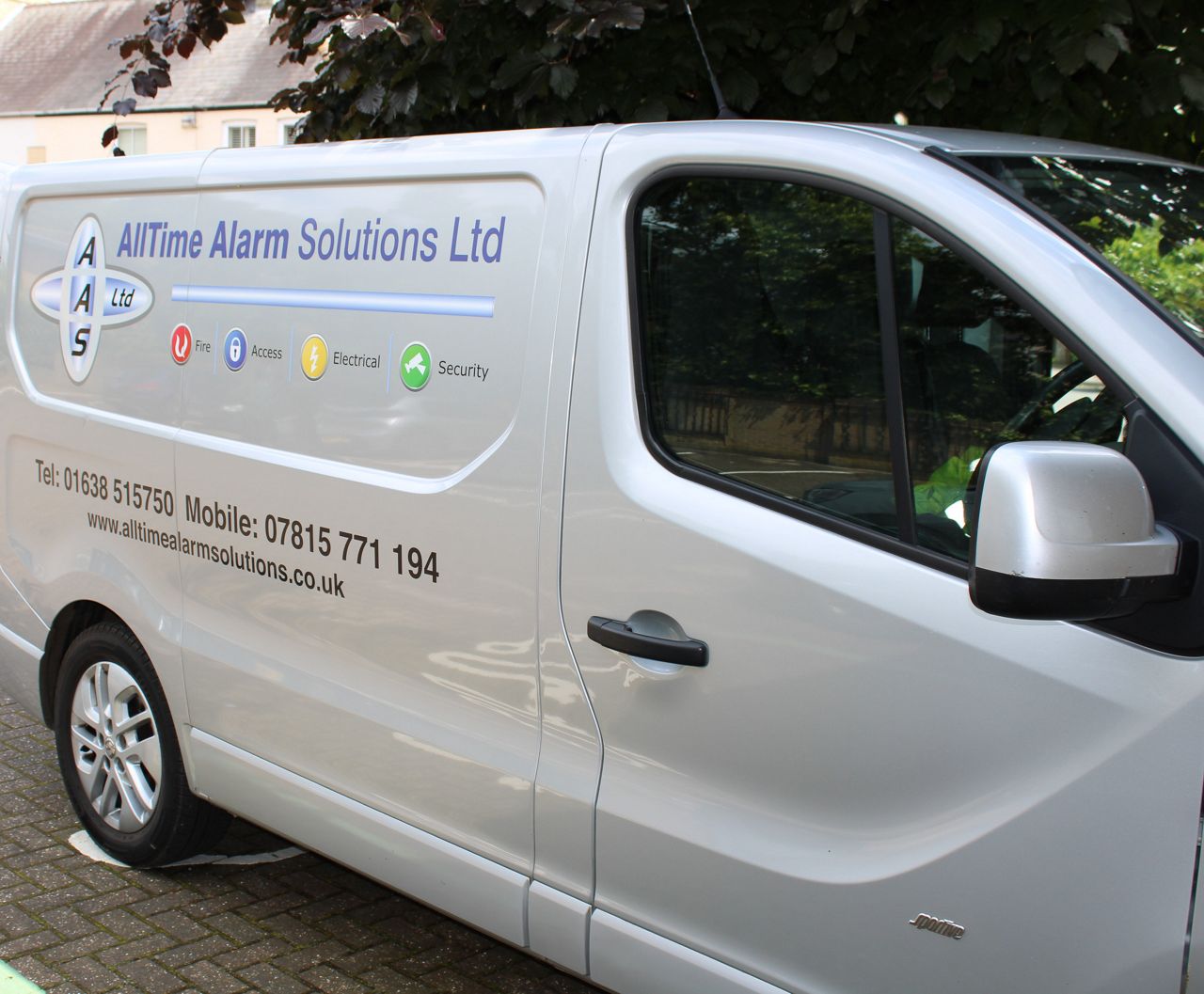 AllTime Alarms Van