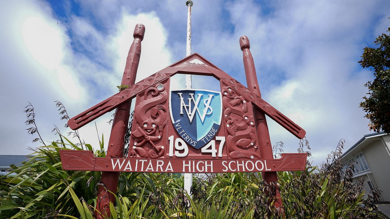 Waitara High School entrance