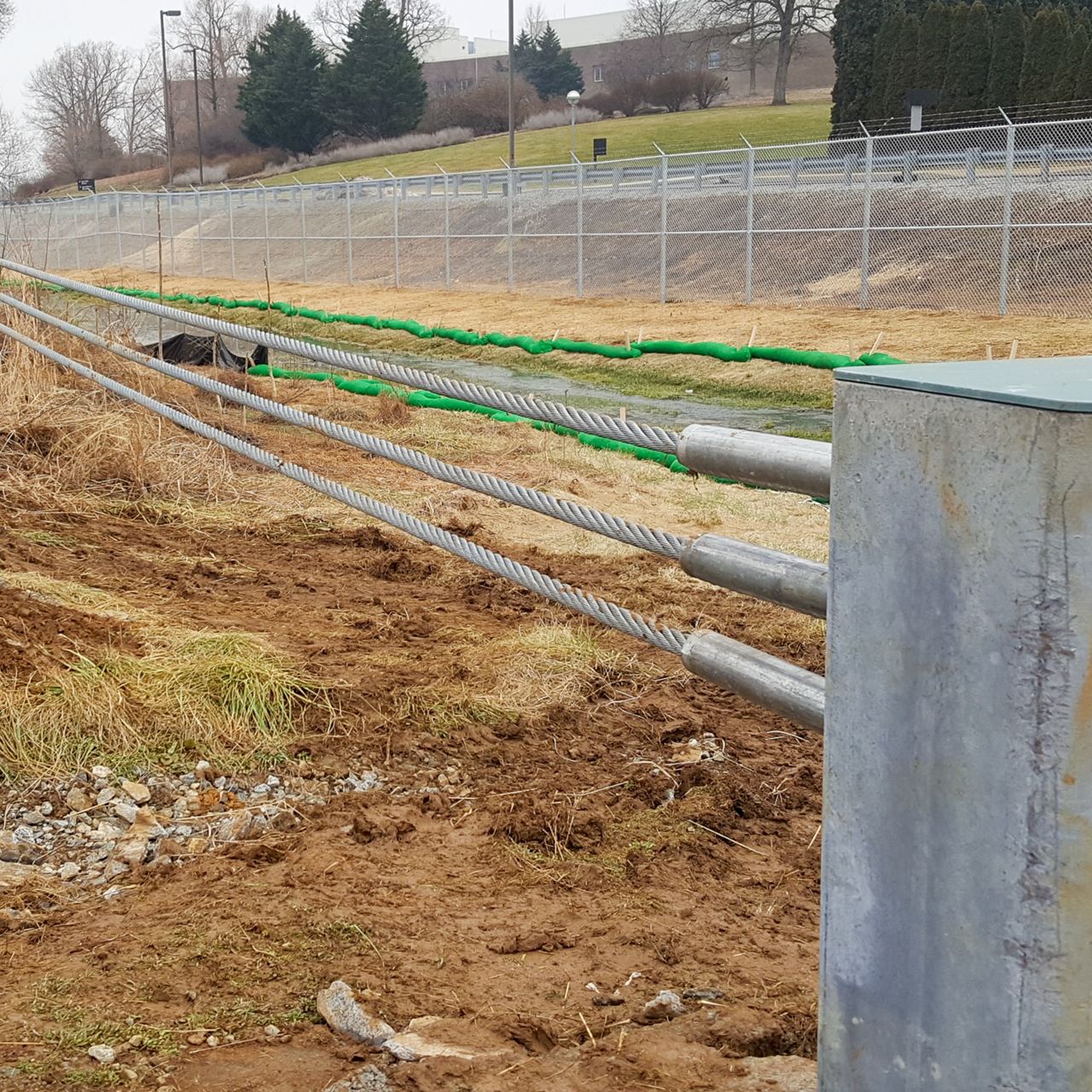 Image: M50 Cable Fence