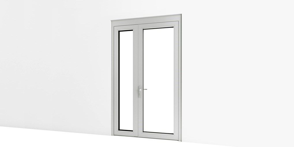 Dubbele buitendeur - voorkant