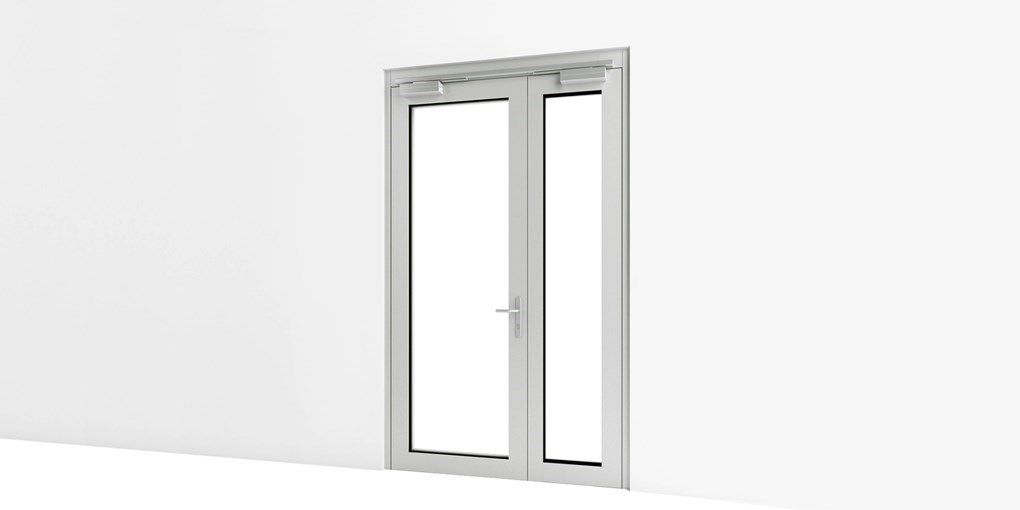 Image: Dubbele buitendeur - achterkant