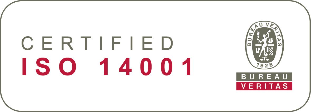ISO 14001 Certification badge