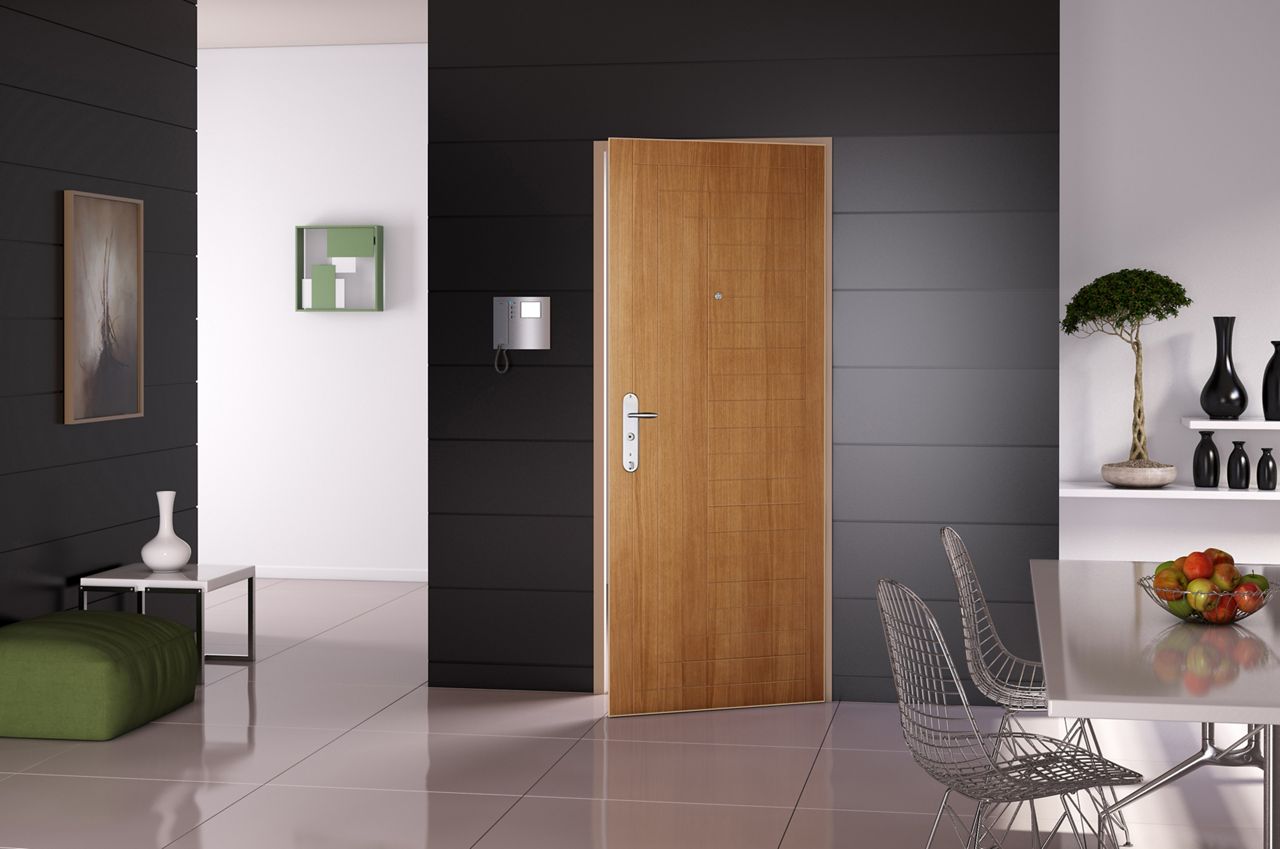 Porte blindée Fichet d'appartement certifiée A2P Anti-effraction
