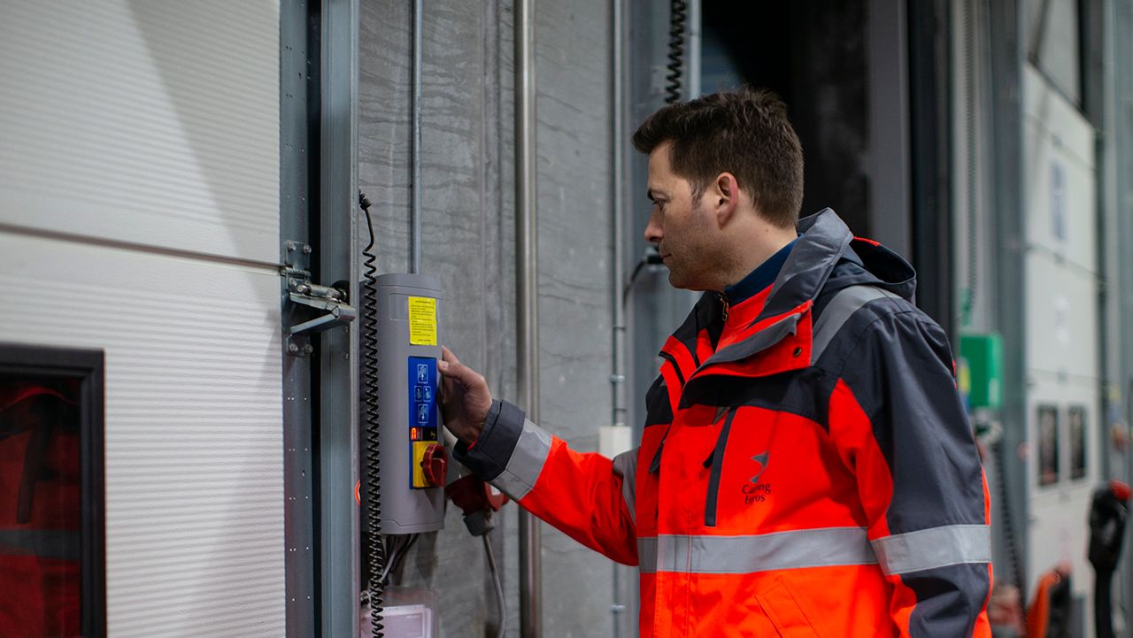 Bedieningssystemen voor industriële overheaddeuren