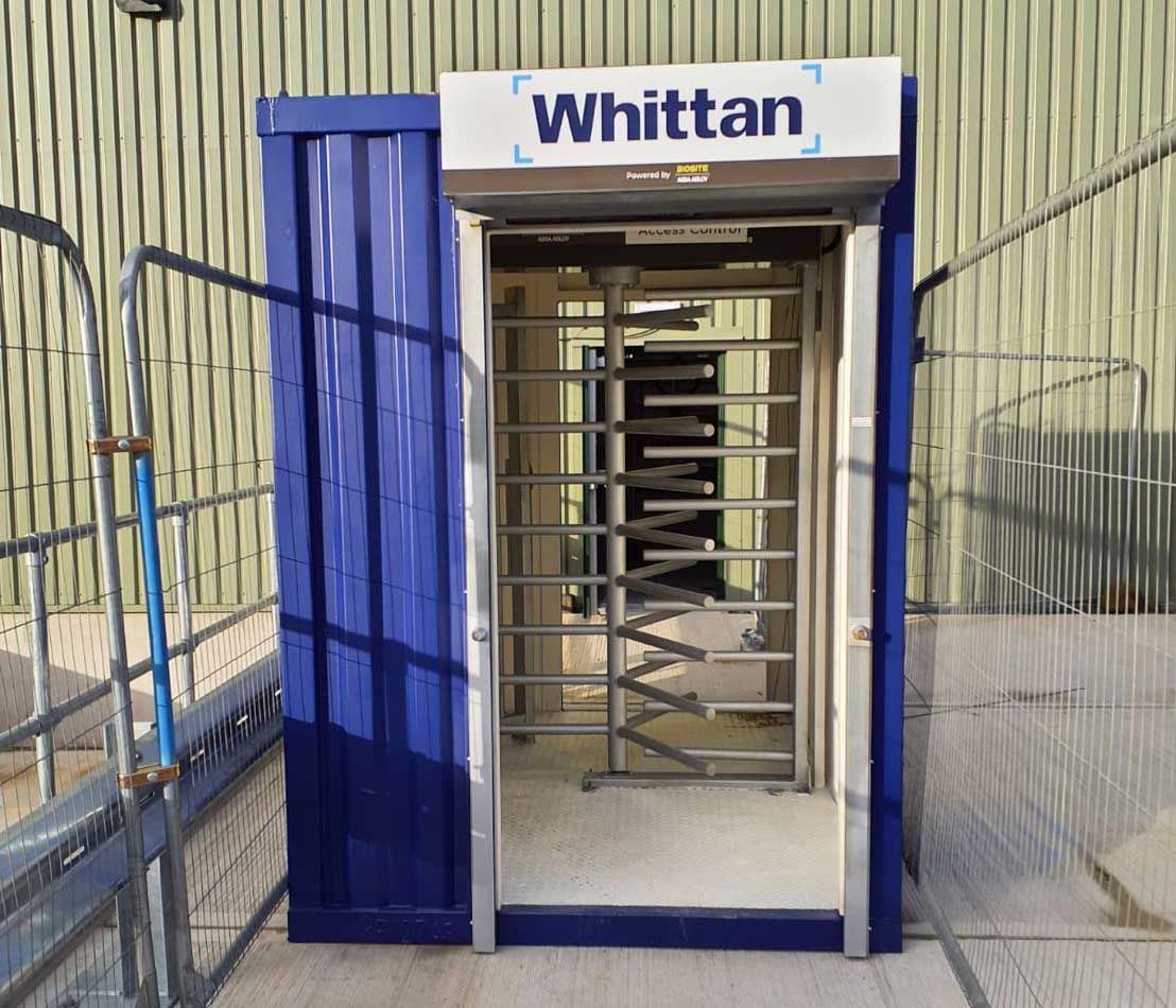 Biosite turnstile in a POD