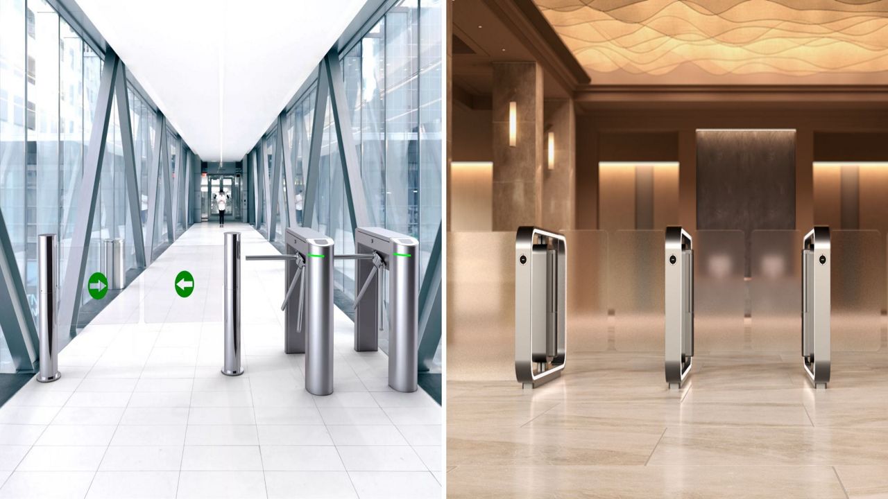 Puertas de control de acceso y seguridad ASSA ABLOY para empresas e instalaciones.