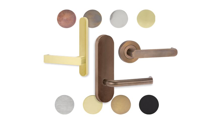 Brass Door Handles - Lockwood Brass Core Range | LOCKWOOD