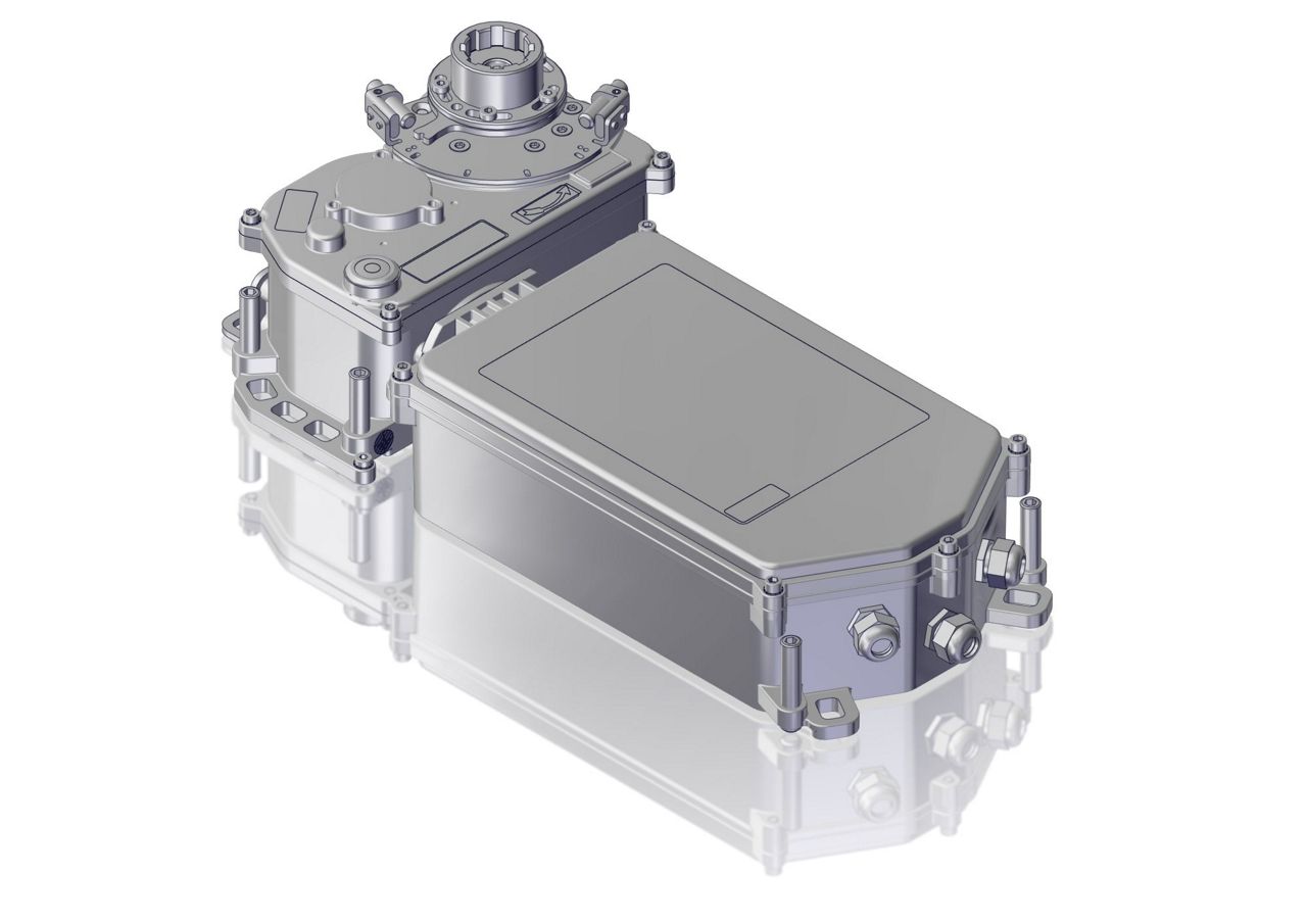 Image: Entraînement de porte battante encastrée Record C 127 X