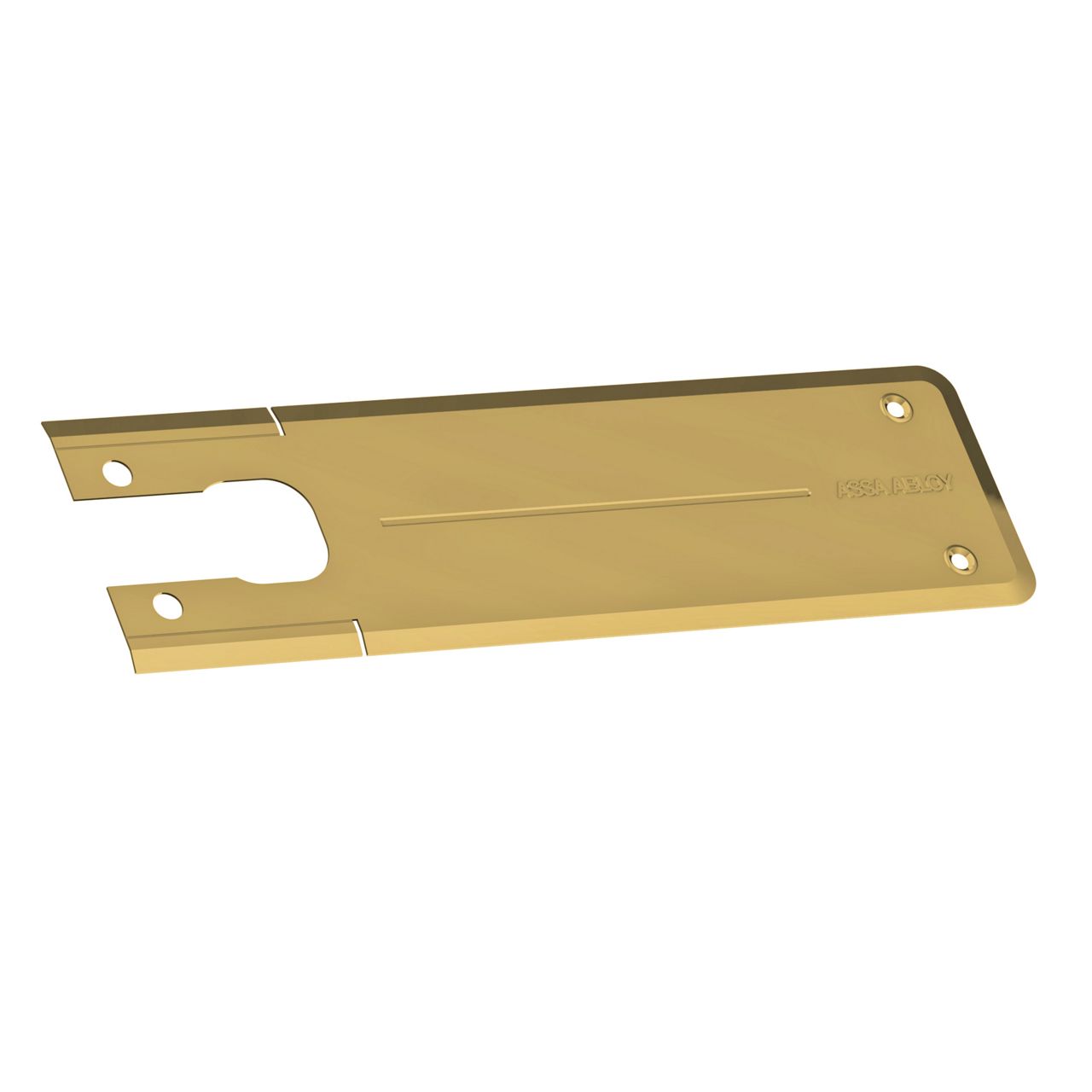 Image: Cover plate CP269, polished brass