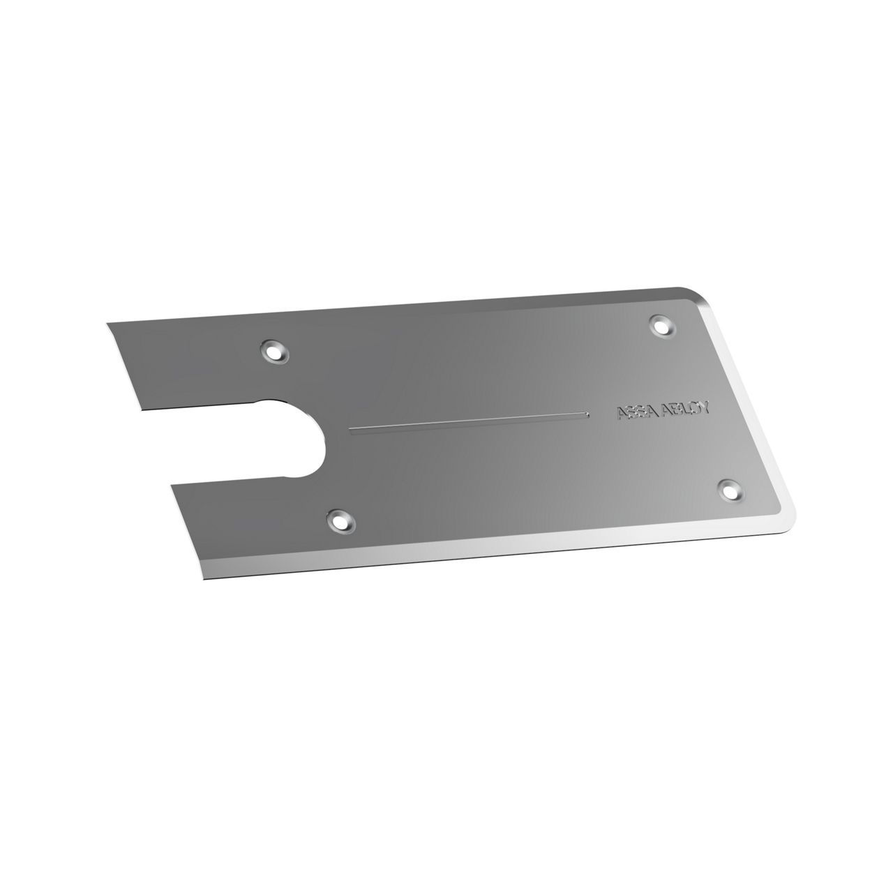 DC450 piastra di montaggio Inox satinato