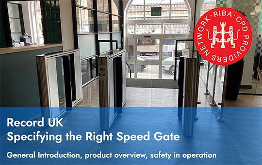 Specifying the right speed gates CPD
