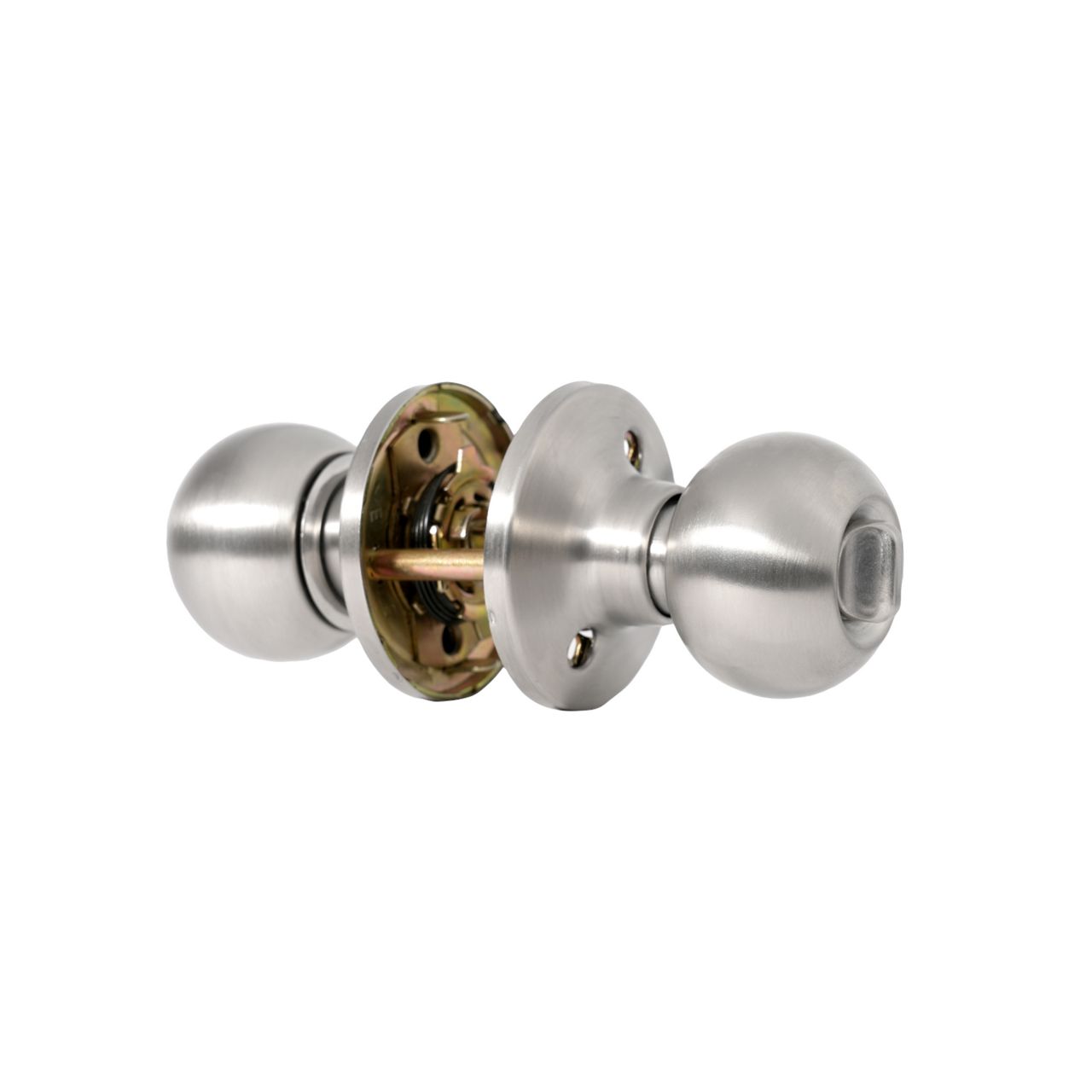 Image: Jarli Privacy Knob in Satin Stainless Steel