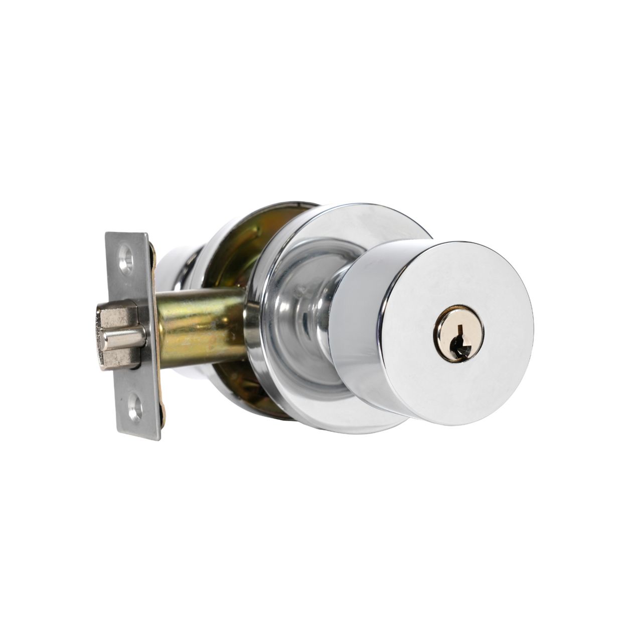 Kaia Entrance Knob in Chrome Plate