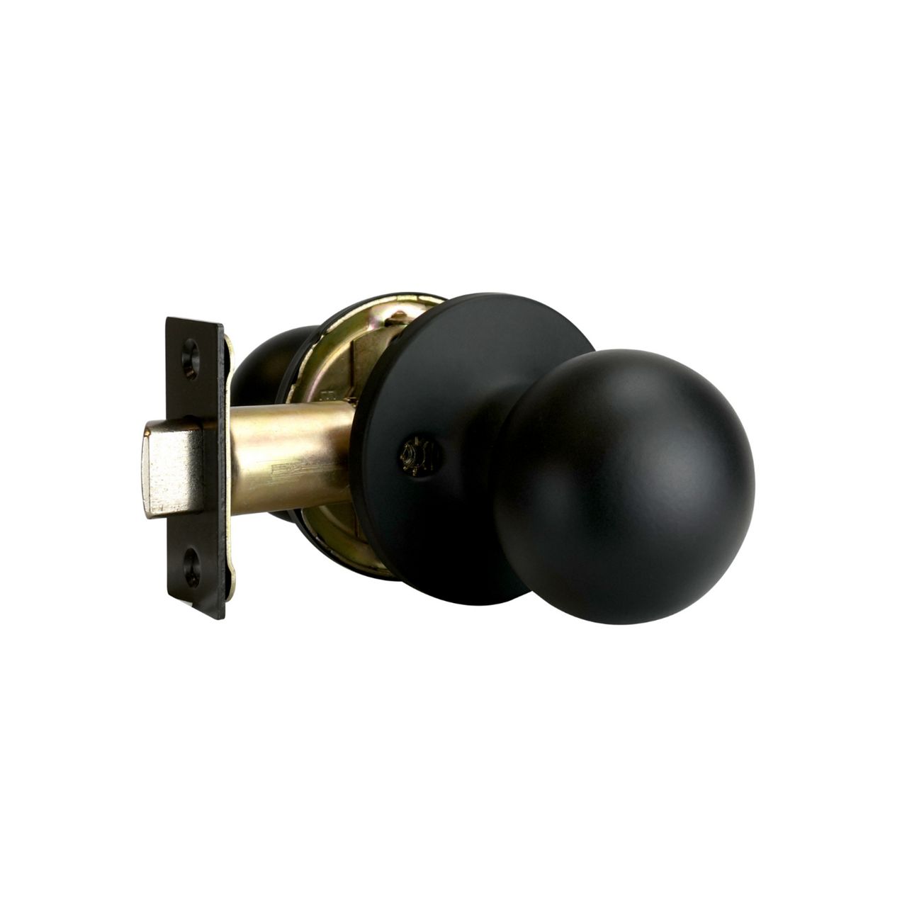 Image: Jarli Passage Knob in Matt Black