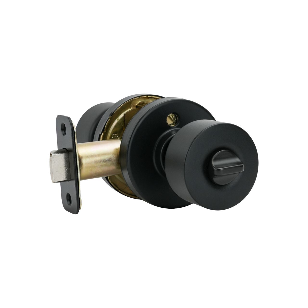 Image: Kaia Privacy Knob in Matt Black