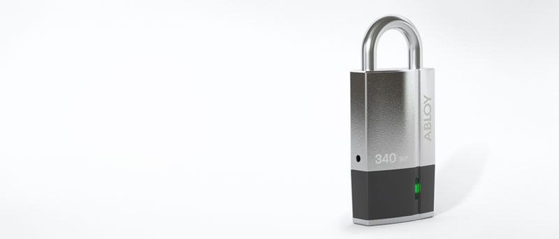Vue latérale du cadenas ABLOY CUMULUS