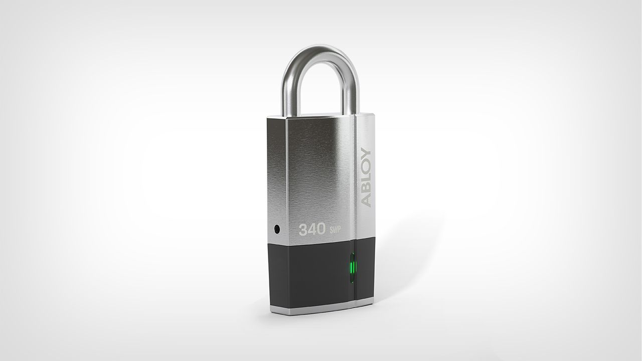 ABLOY CUMULUS Padlock against a white background.