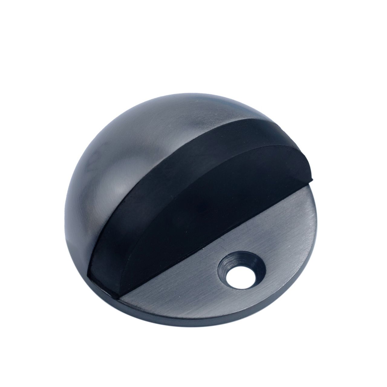 A290 Half Moon Door Stop_Gunmetal