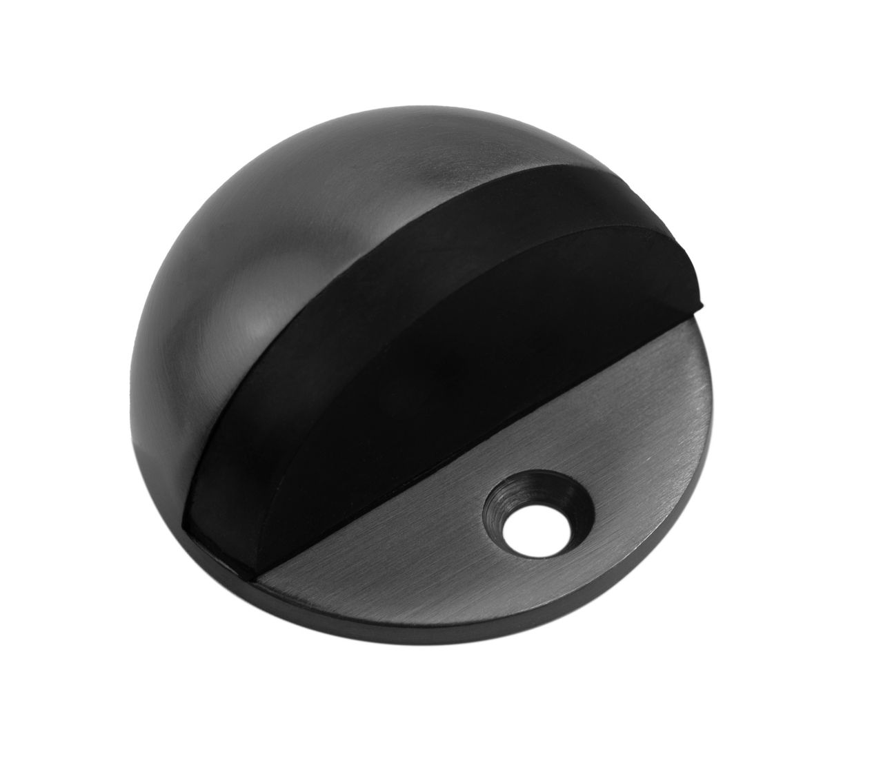 A290 Half Moon Door Stop_Matt Black