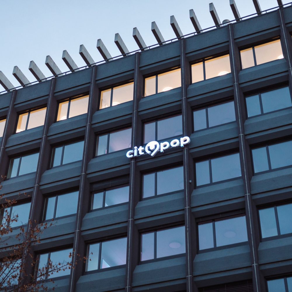 Budova jedného z apartmánových komplexov CityPop