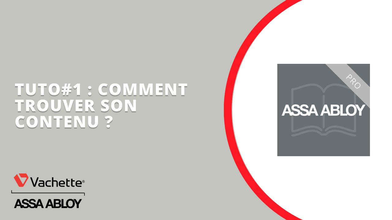 Comment trouver son contenu au sein de l'application le catalogue ?