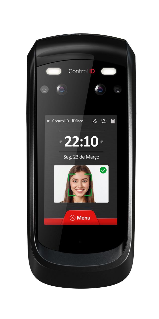 Image: iDFace front view
