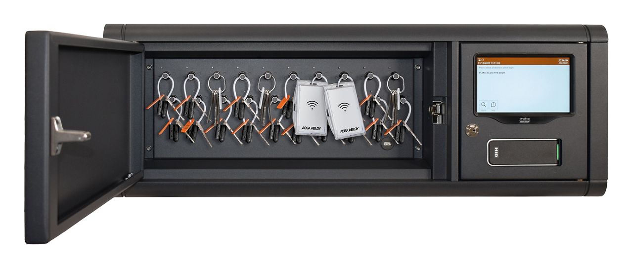 Keys inside the product Traka Touch Core