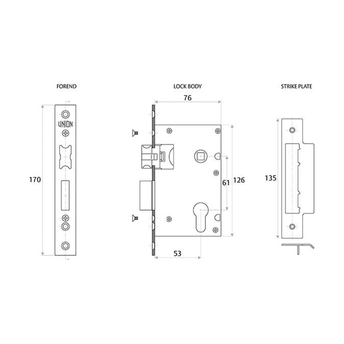 Cylinder Sash Lock